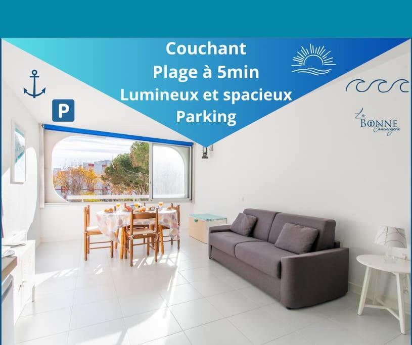 Les Marines De Haute Plage*Lumineux*Parking La Grande-Motte Exterior photo