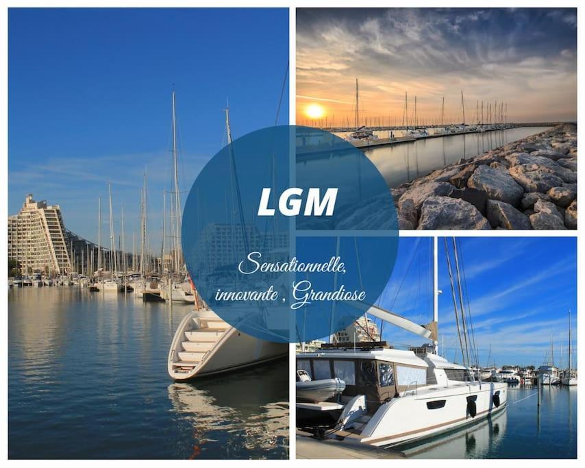 Les Marines De Haute Plage*Lumineux*Parking La Grande-Motte Exterior photo